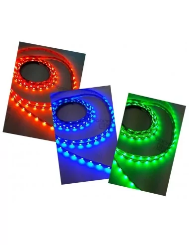 TIRA LED FLEXIBLE ZIGZAG RGB. INTERIOR. SMD 2835. 48 led/m