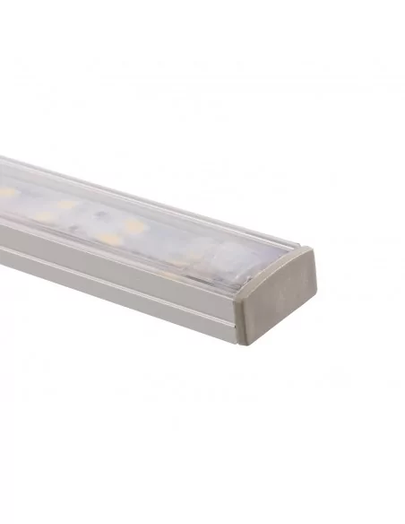 PERFIL TIRA LED. MONTAJE EN SUPERFICIE. Altura interior DIFUSOR 20mm. PERFIL TIRA LED. MONTAJE EN SUPERFICIE. Altura interior DIFUSOR 20mm.