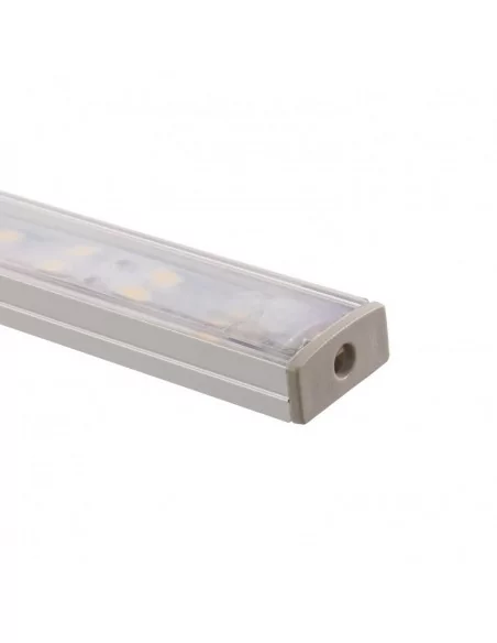 PERFIL TIRA LED. MONTAJE EN SUPERFICIE. Altura interior DIFUSOR 20mm. PERFIL TIRA LED. MONTAJE EN SUPERFICIE. Altura interior DIFUSOR 20mm.
