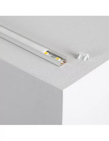 PERFIL TIRA LED. MONTAJE EN SUPERFICIE. Rígido. Anchura led máx. 10mm. (ALED-S211) PERFIL TIRA LED. MONTAJE EN SUPERFICIE. Rígido. Anchura led máx. 10mm. (ALED-S211)
