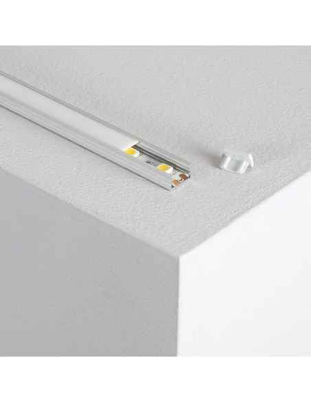PERFIL TIRA LED. MONTAJE EN SUPERFICIE. Rígido. Anchura led máx. 10mm. (ALED-S211) PERFIL TIRA LED. MONTAJE EN SUPERFICIE. Rígido. Anchura led máx. 10mm. (ALED-S211)