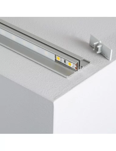 PERFIL TIRA LED. MONTAJE EN SUPERFICIE. Doble cara. Anchura led máx. 10mm. (ALED-S310) PERFIL TIRA LED. MONTAJE EN SUPERFICIE. Doble cara. Anchura led máx. 10mm. (ALED-S310)