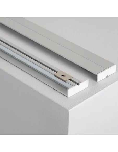 PERFIL TIRA LED. MONTAJE EN SUPERFICIE. Doble cara. Anchura led máx. 10mm. (ALED-S310) PERFIL TIRA LED. MONTAJE EN SUPERFICIE. Doble cara. Anchura led máx. 10mm. (ALED-S310)