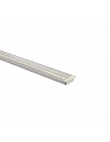 PERFIL TIRA LED. PARA EMPOTRAR. Tiras hasta 10mm. (ALED-E110)