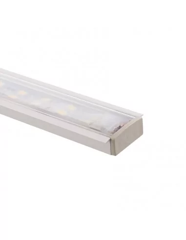 PERFIL TIRA LED. PARA EMPOTRAR. Tiras hasta 18mm. (ALED-E118) PERFIL TIRA LED. PARA EMPOTRAR. Tiras hasta 18mm. (ALED-E118)