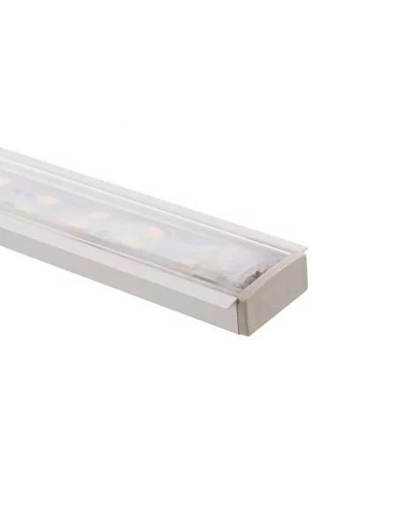 PERFIL TIRA LED. PARA EMPOTRAR. Tiras hasta 18mm. (ALED-E118) PERFIL TIRA LED. PARA EMPOTRAR. Tiras hasta 18mm. (ALED-E118)