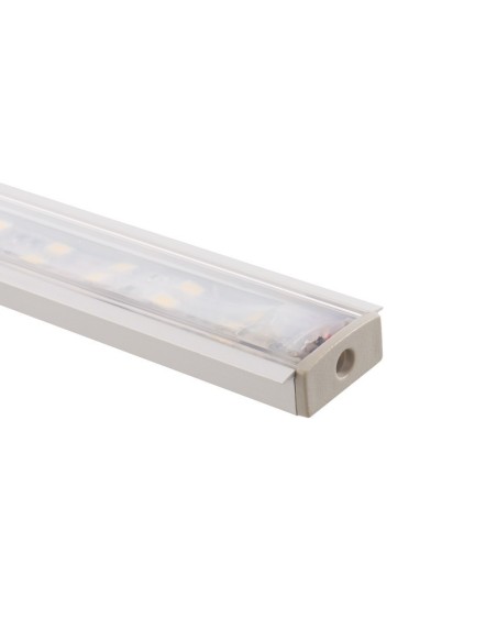 PERFIL TIRA LED. PARA EMPOTRAR. Tiras hasta 18mm. (ALED-E118)