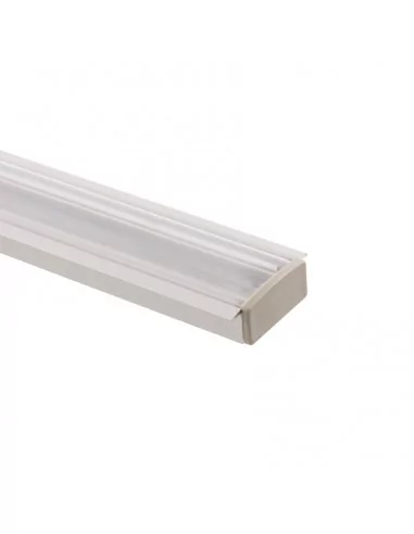 PERFIL TIRA LED. PARA EMPOTRAR. Tiras hasta 18mm. (ALED-E118) PERFIL TIRA LED. PARA EMPOTRAR. Tiras hasta 18mm. (ALED-E118)