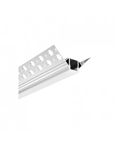 PERFIL TIRA LED. PARA ESQUINA. Integración ESCAYOLA o PLADUR. Tiras hasta 8mm. (ALED-X408) PERFIL TIRA LED. PARA ESQUINA. Integración ESCAYOLA o PLADUR. Tiras hasta 8mm. (ALED-X408)