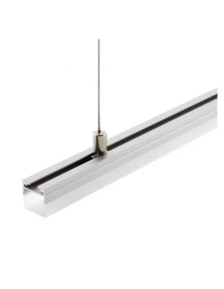 PERFIL TIRA LED. PARA COLGAR. Anchura led máx. 18mm. 1 metro largo (ALED-C118)