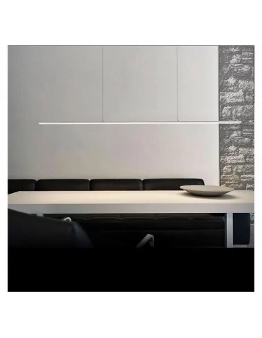 PERFIL TIRA LED. PARA COLGAR. Anchura led máx. 18mm. 1 metro largo (ALED-C118)