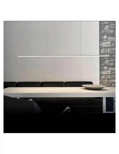 PERFIL TIRA LED. PARA COLGAR. Anchura led máx. 18mm. 1 metro largo (ALED-C118)