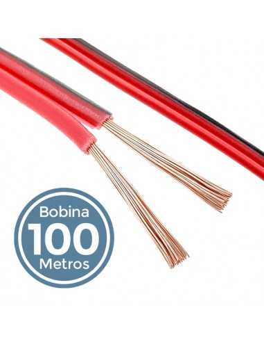 CABLE Eléctrico Plano Manguera 2x0.5mm para Tiras LED Monocolor