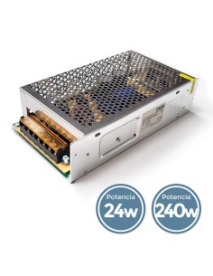 Alimentation 24V 240W Δ IP20 Δ Apta para interior de de