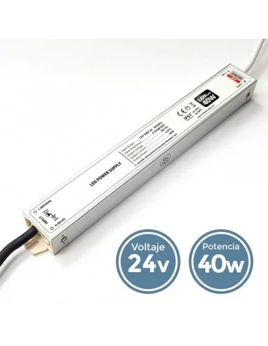FUENTE ALIMENTACIÓN - 24V/40W FUENTE ALIMENTACIÓN - 24V/40W