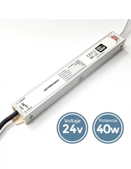 FUENTE ALIMENTACIÓN - 24V/40W FUENTE ALIMENTACIÓN - 24V/40W