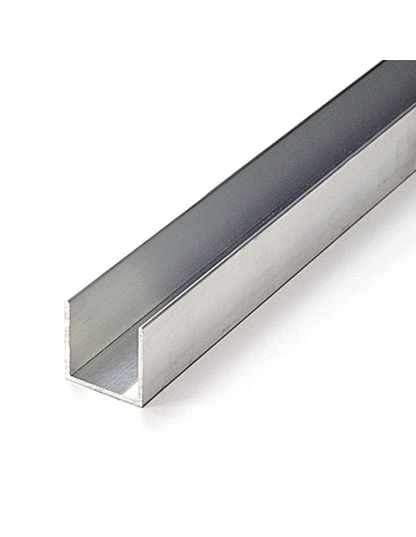 PERFIL de ALUMINIO a medida. Modelo 25. Auxiliar para colgar paneles