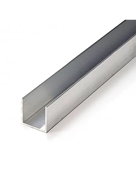 PERFIL de ALUMINIO a medida. Modelo 25. Auxiliar para colgar paneles