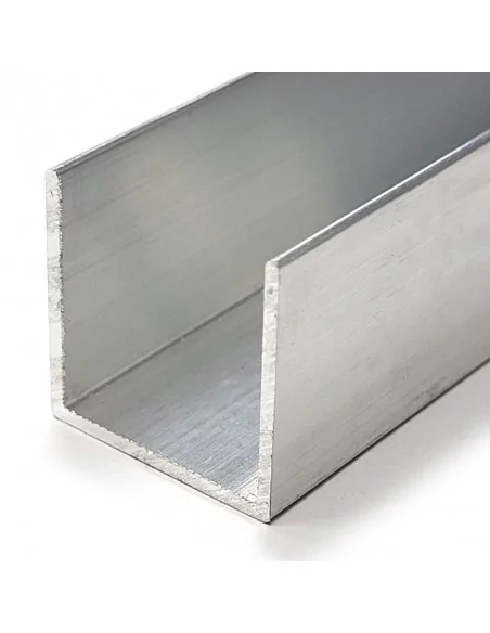 PERFIL de ALUMINIO a medida. Modelo 25. Auxiliar para colgar paneles