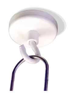 COLGADOR MAGNETICO IMAN CIRCULAR CON GANCHO 2