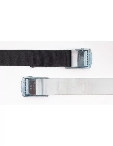 Cinta de nylon com fivela para fixação de lonas, toldos e faixas