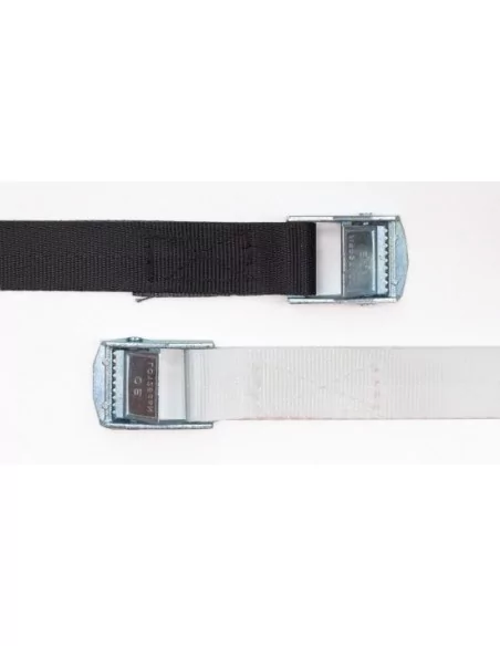 Cinta de nylon com fivela para fixação de lonas, toldos e faixas