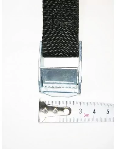 Cinta de nylon com fivela para fixação de lonas, toldos e faixas