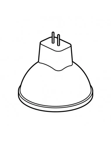 Bombilla halógena Stas para sistema guía colgar cuadros con luz. 12v 20w. Bombilla halógena Stas para sistema guía colgar cuadros con luz. 12v 20w.