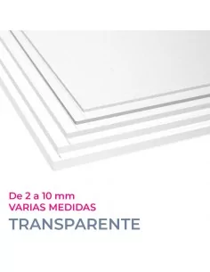 METACRILATO ACRILICO TRANSPARENTE COLADA