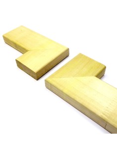 Ripa de abeto 60 x 19 mm por metro