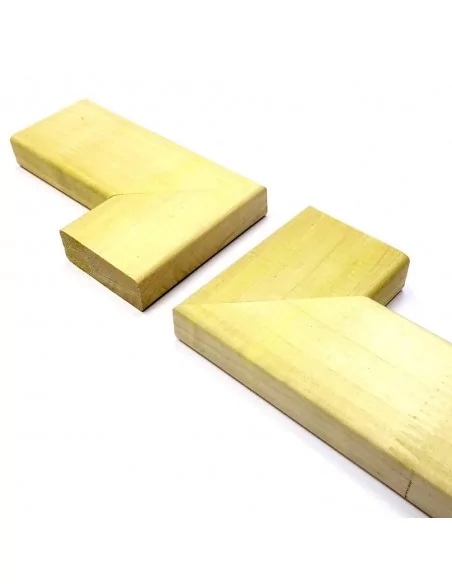 Listón de abeto 60 x 19 mm por metro