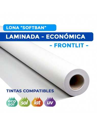 Lona FRONTLIT LAMINADA ECONÓMICA. 280grs. Mate. Para plotter