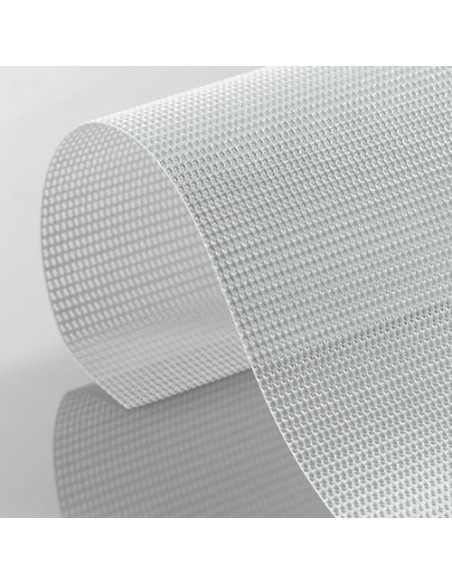 Lona mesh calandrada com liner 370grs. bobina impressão digital