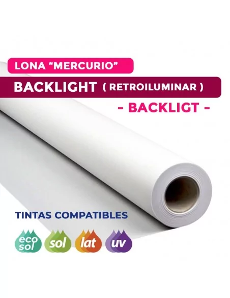 Lona backlight translúcida 510grs. para impressão com plotter Lona backlight translúcida 510grs. para impressão com plotter