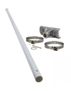 SOPORTE para BANDEROLAS de lona en FAROLAS 2