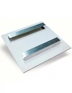 Moldura nº25 de aluminio para trasera dibond. 20 x 20 x 1,5mm. 2