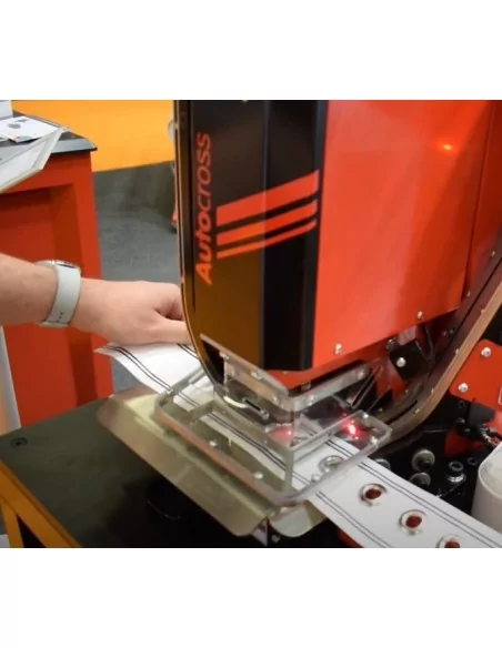 Olladora automática para lonas y textiles Máquina con auto alimentación