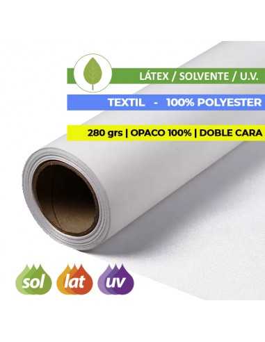 Textil opaco doble cara para plotter. Tango 280grs.