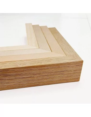 Moldura MAPLE macizo. Para marcos de cuadros. Baquetón 20X40mm. Moldura MAPLE macizo. Para marcos de cuadros. Baquetón 20X40mm.