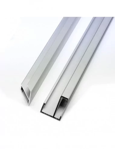 Profilé d'aluminium minimaliste face 5mm. AL-05