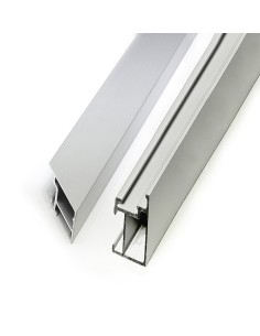 MOLDURA de ALUMINIO. Perfil 23. En barra
