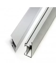 MOLDURA de ALUMINIO. Perfil 23. En barra