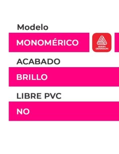 LAMINADO monomérico BRILHANTE | AVERY 3460 | Várias larguras disponíveis💎 2