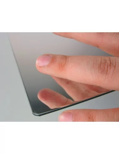 PANEL 3mm COMPOSITE Dibond ALUMINIO. ESPEJO PLATA