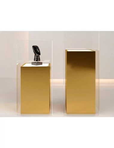 PANEL 3mm COMPOSITE Dibond ALUMINIO. ESPEJO ORO
