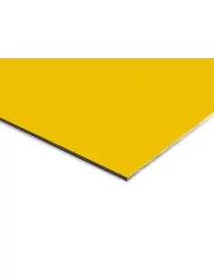 PANEL 3mm COMPOSITE Dibond ALUMINIO. AMARILLO LIMON 1023
