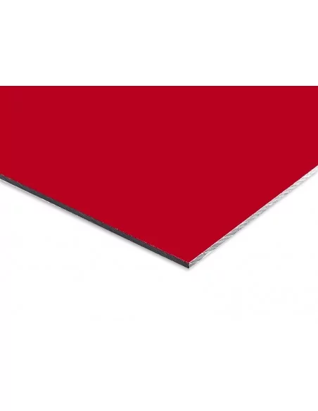 PANEL 3mm COMPOSITE Dibond ALUMINIO. ROJO 3020