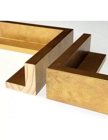 MOLDURA CAJA AMERICANA 55mm ORO MOLDURA CAJA AMERICANA 55mm ORO