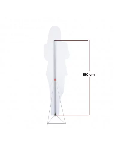 Socle métallique pliable pour publicité et figurines Socle métallique pliable pour publicité et figurines