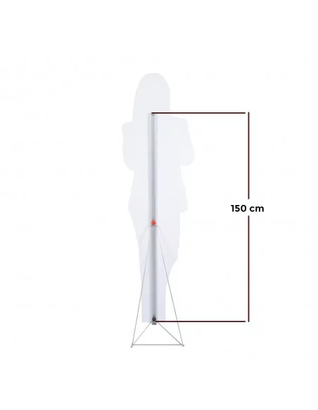 Socle métallique pliable pour publicité et figurines Socle métallique pliable pour publicité et figurines